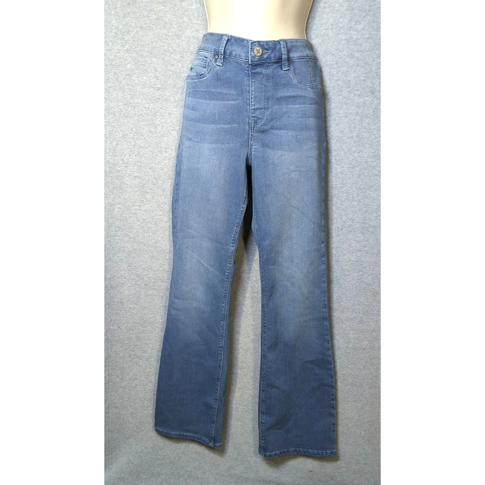 Laurie Felt Jeans S Light Wash Silky Boot Cut Vital Stretch Technology Boho Gal